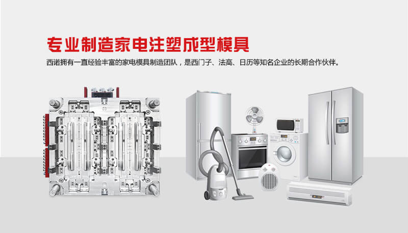 专业制造家电注塑成型模具